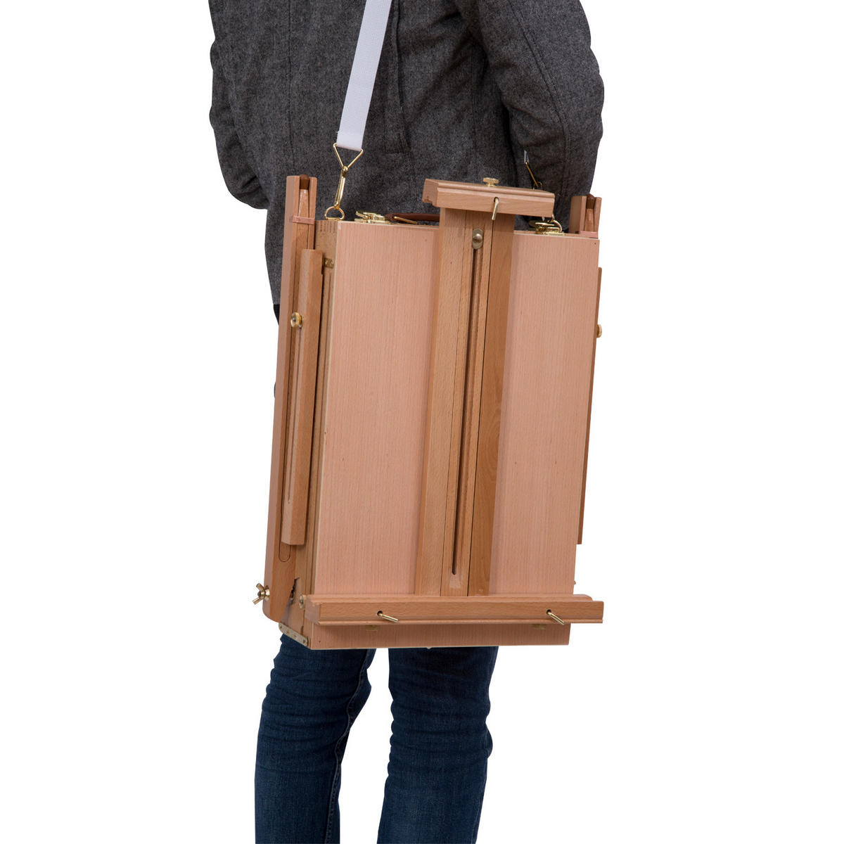 STAFFELEI DE-16655 Hellbuche - Braun, Holzwerkstoff (18/55/40cm) - ComfortXL