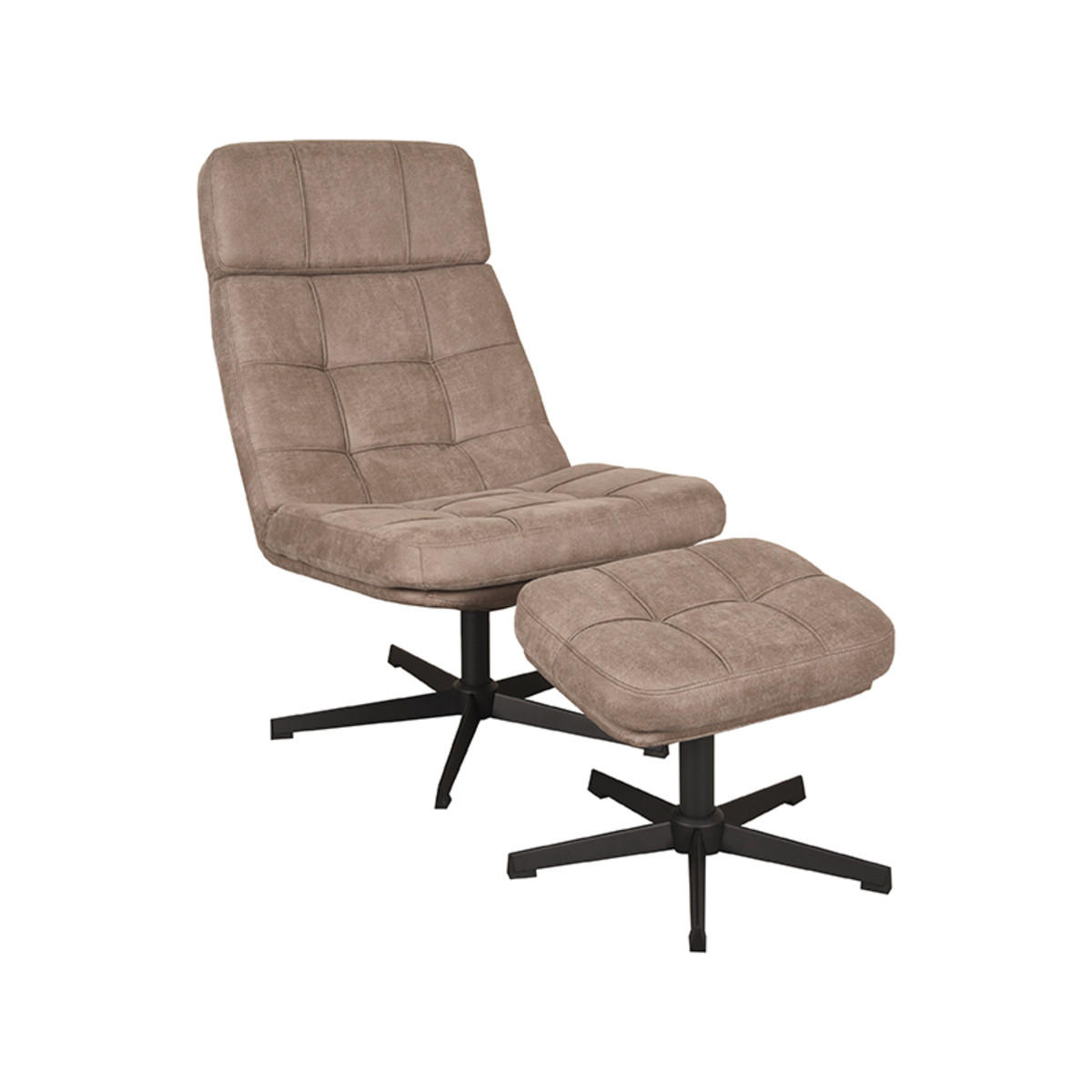 Label51 Sessel Taupe 53x83x57 cm