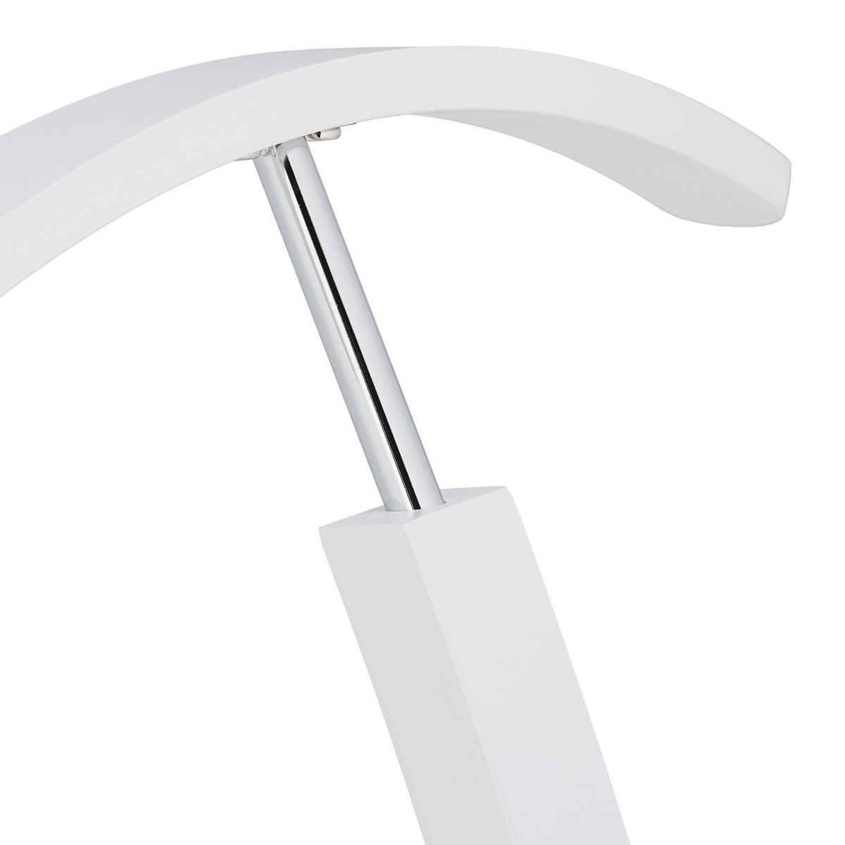 HERRENDIENER - Weiß, Holzwerkstoff/Metall (46/112/32cm) - Relaxdays