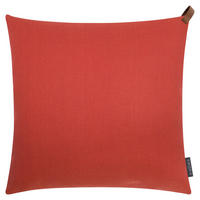 KISSENBEZUG Outdoor Das Sonnenplätzchen - Rot, Kunststoff (50/1cm) - Mokebo