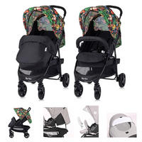 BUGGY Martina bunt Fußabdeckung, Frontbügel abnehmbar, Sonnendach - Multicolor, Metall (67/38/82cm) - Lorelli