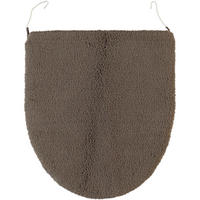 BADTEPPICHE SQUARE TAUPE - 58 - Braun, Textil (45/50cm) - Rhomtuft