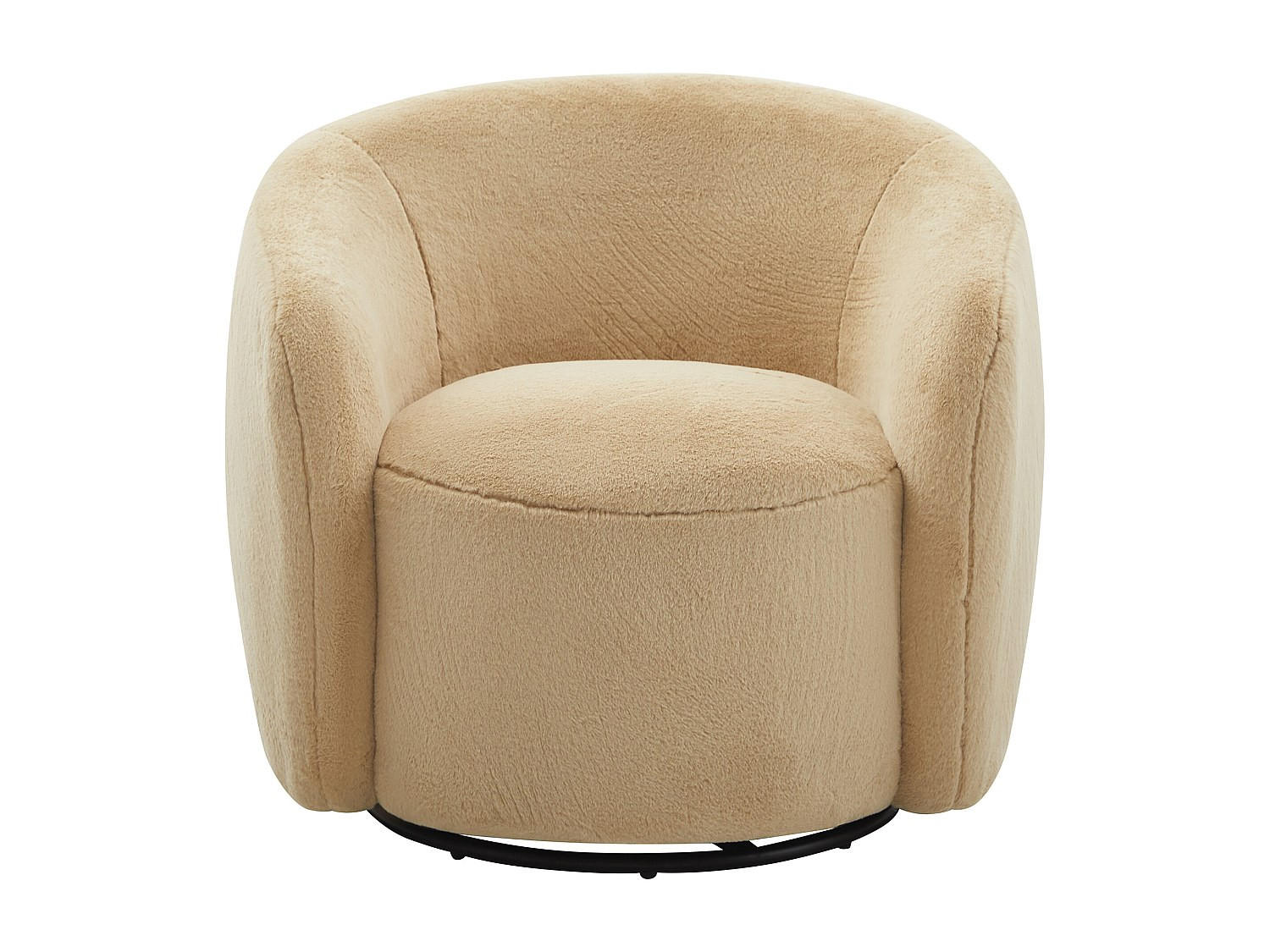 SESSEL mit gerader Rückenlehne - 1 Person - stoff - beige Vereide - Beige, Textil (80/67/76cm) - Vente-Unique