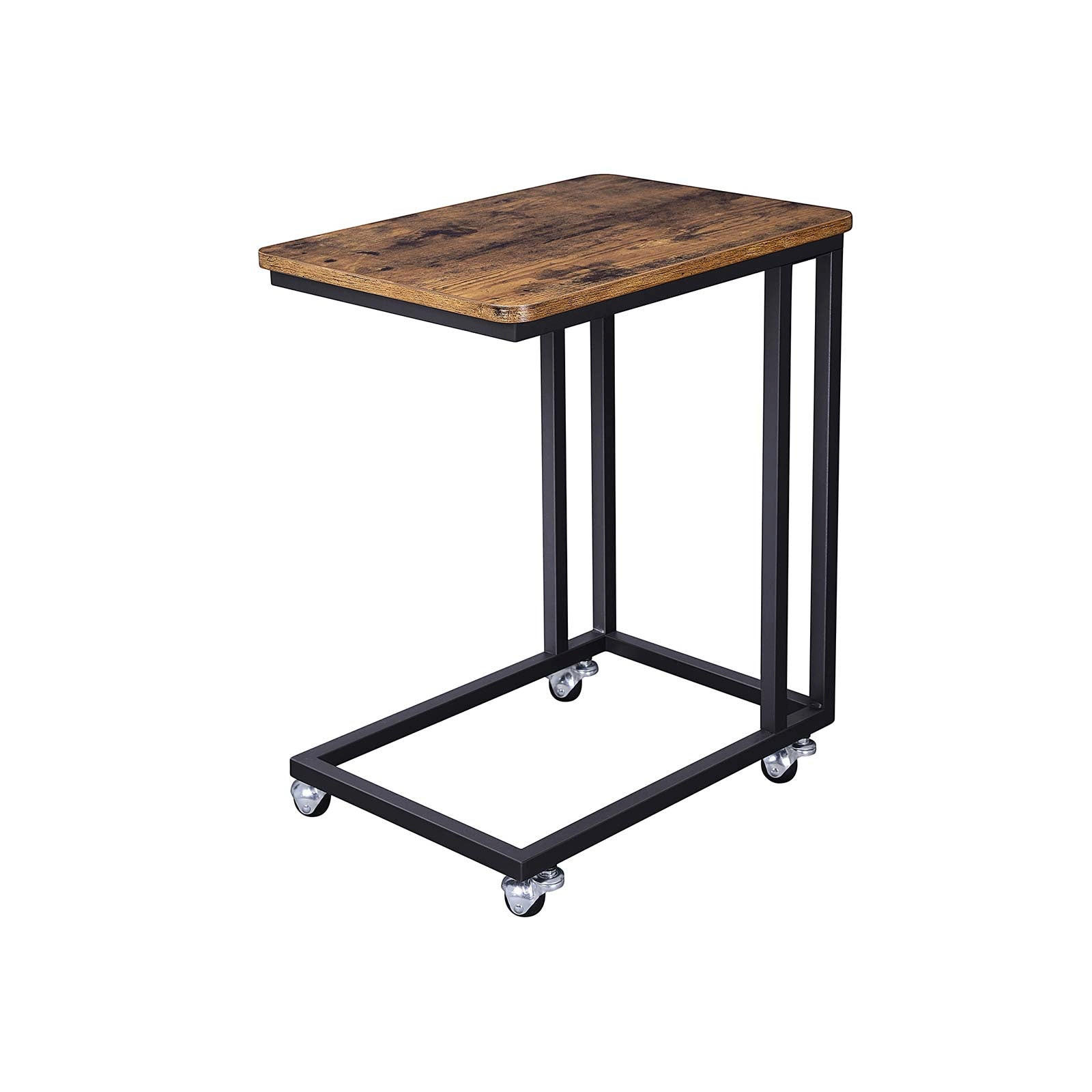 BEISTELLTISCH - Braun, Holzwerkstoff (50/55/35cm) - Hansiro