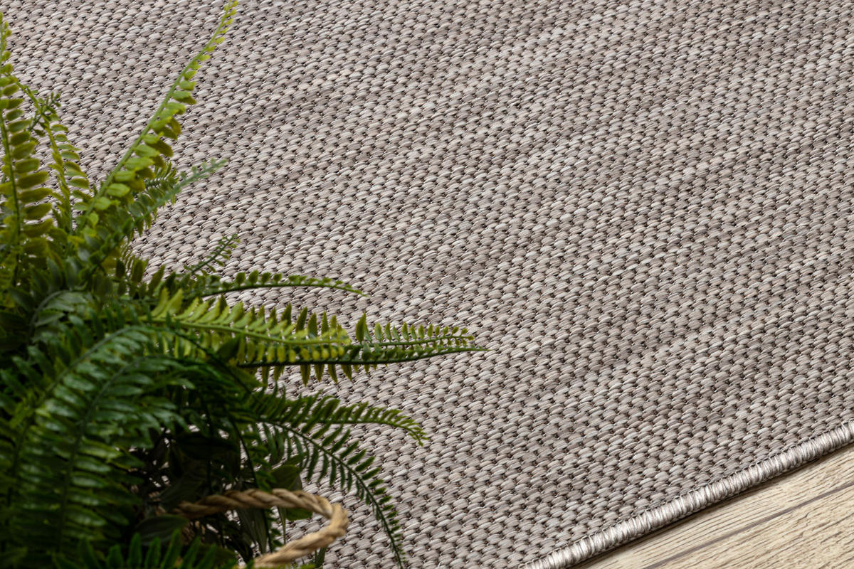 MATTA SISAL SION A5165A Melange Platt vävd beige 240/330 cm - Beige, Textil (240/330cm) - rugsX