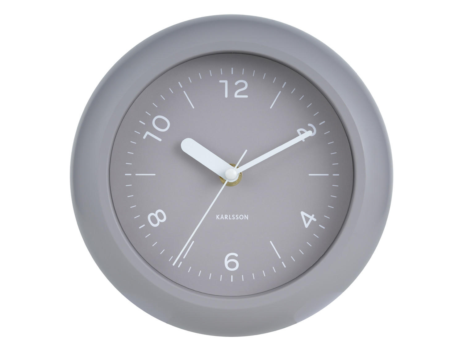 WANDUHR Slope Ø20 cm - Grau, Kunststoff (20/6.7/20cm) - Karlsson