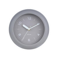WANDUHR Slope Ø20 cm - Grau, Kunststoff (20/6.7/20cm) - Karlsson