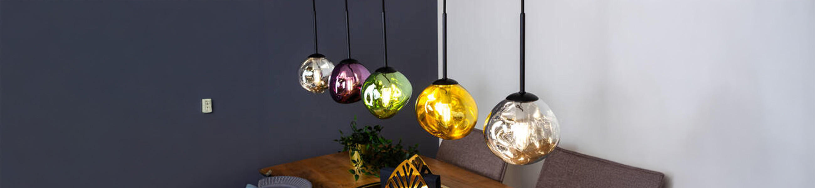 Murano Glashängelampen