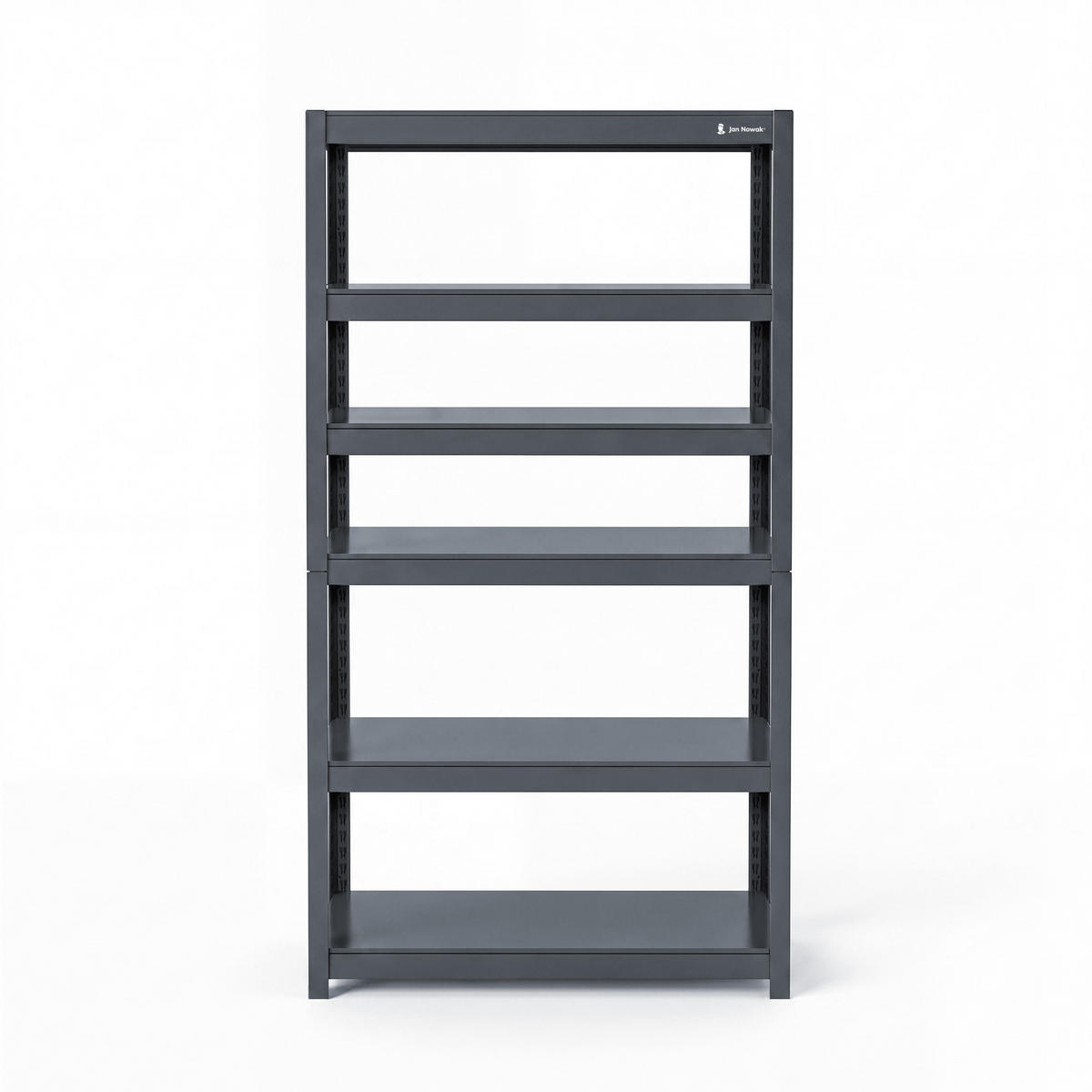 METALLREGAL JOHNNY - Anthrazit, Metall (80/180/42cm) - Jan Nowak