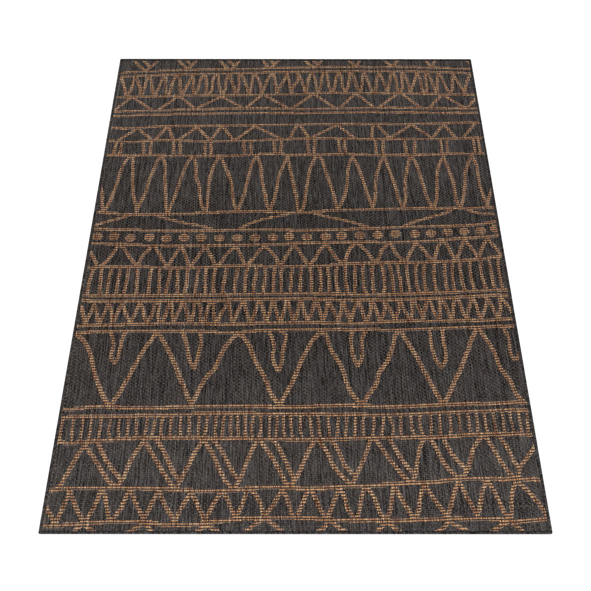 OUTDOORTEPPICH 160/220 cm Illusion 321 - Naturfarben, Textil (160/220cm) - Paco Home