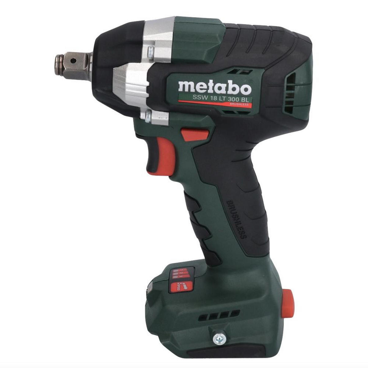 METABO SSW 18 LT 300 BL Akku Schlagschrauber 18 V 300 Nm ( 602398840 ) Brushless + metaBOX - ohne Akku, ohne Ladegerät - Multicolor, Kunststoff (35/28/17cm) - Metabo