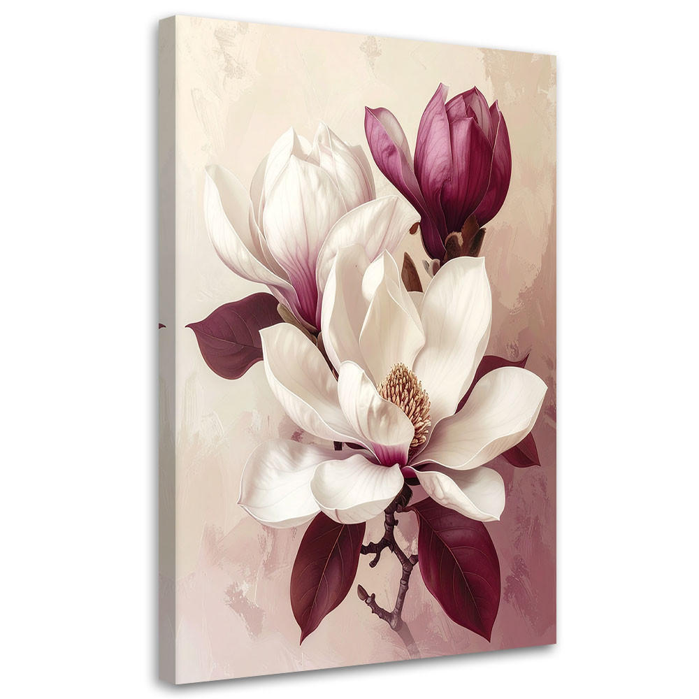 Feeby Leinwandbild, Lila 20x30 cm