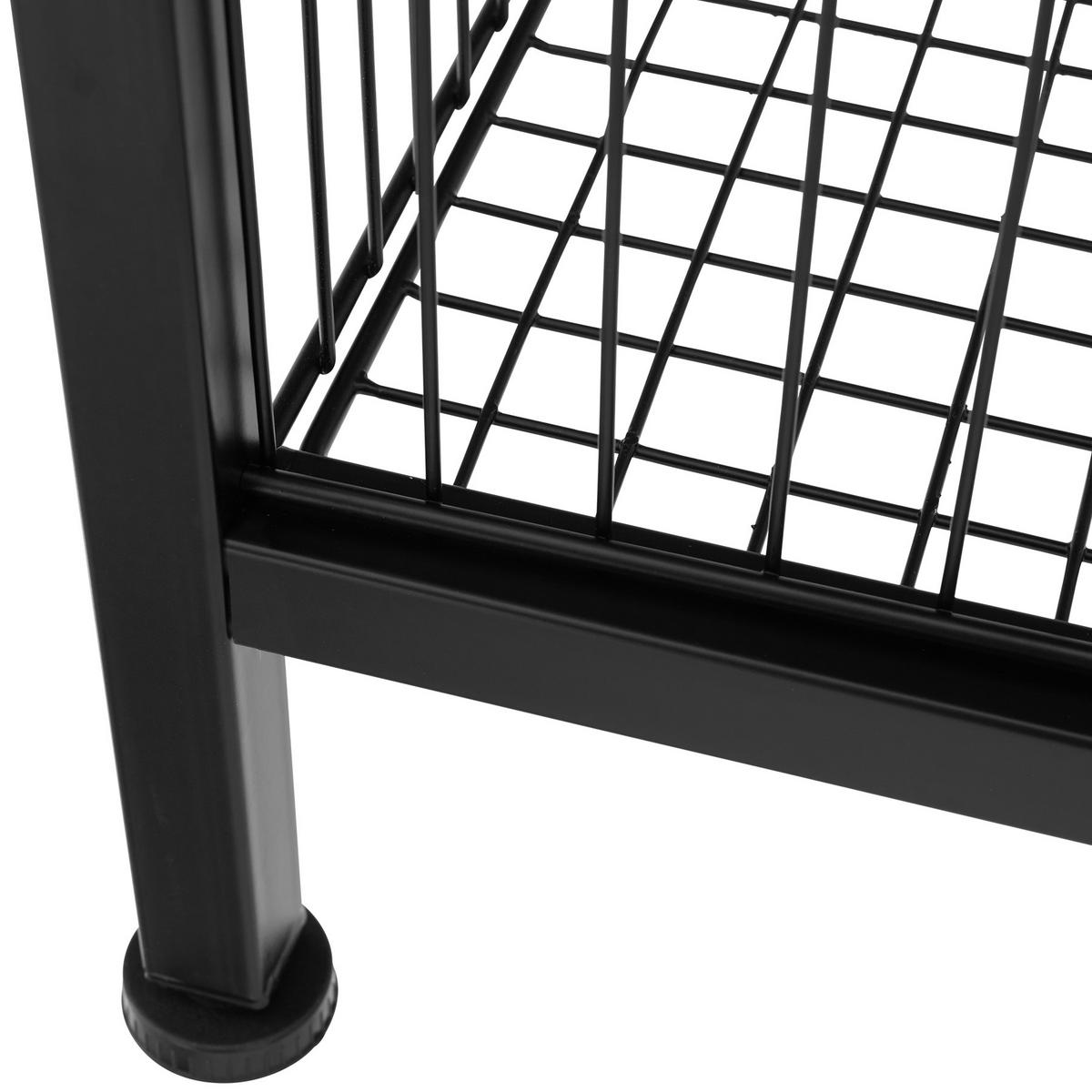 BEISTELLTISCH Grimsby,40 x 40 x 55,5 cm,Industrial Holz hell, Eiche Sonoma - Naturfarben, Holzwerkstoff (40/40/55.5cm) - tectake