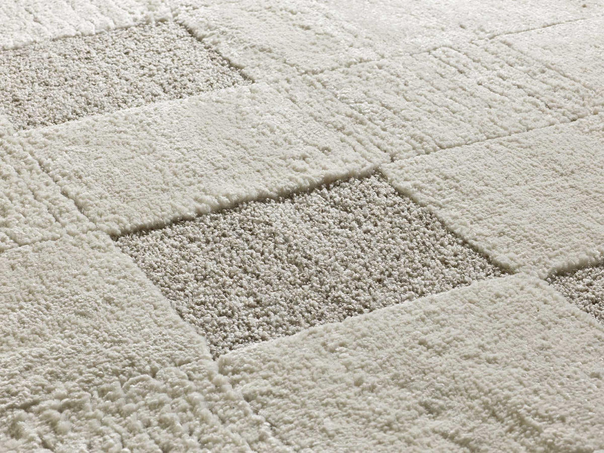WEBTEPPICH Creme Verona 120/170 cm - Creme, Naturmaterialien/Textil (120/170cm) - Atticgo
