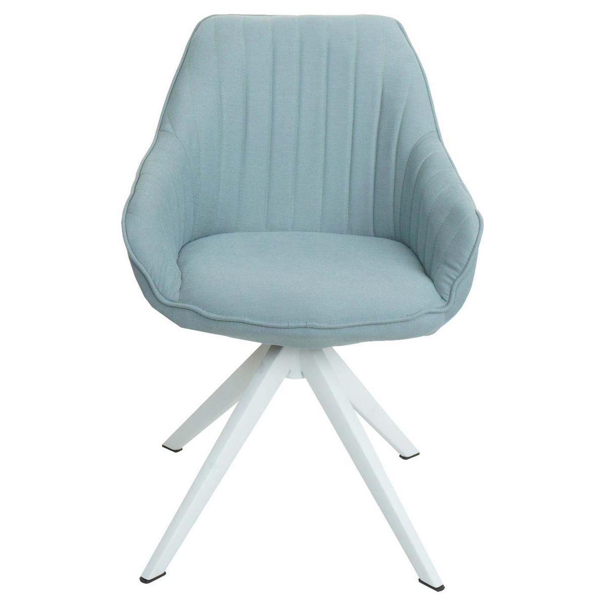 JÍDELNÍ ŽIDLE Světle zelená - mátově zelená/světle zelená, textil (55/84/60cm) - MCW