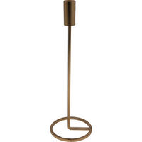 KERZENHALTER Minimalistisch 31 cm - Goldfarben, Metall (10.5/31.5/10.5cm) - Home Styling Collection