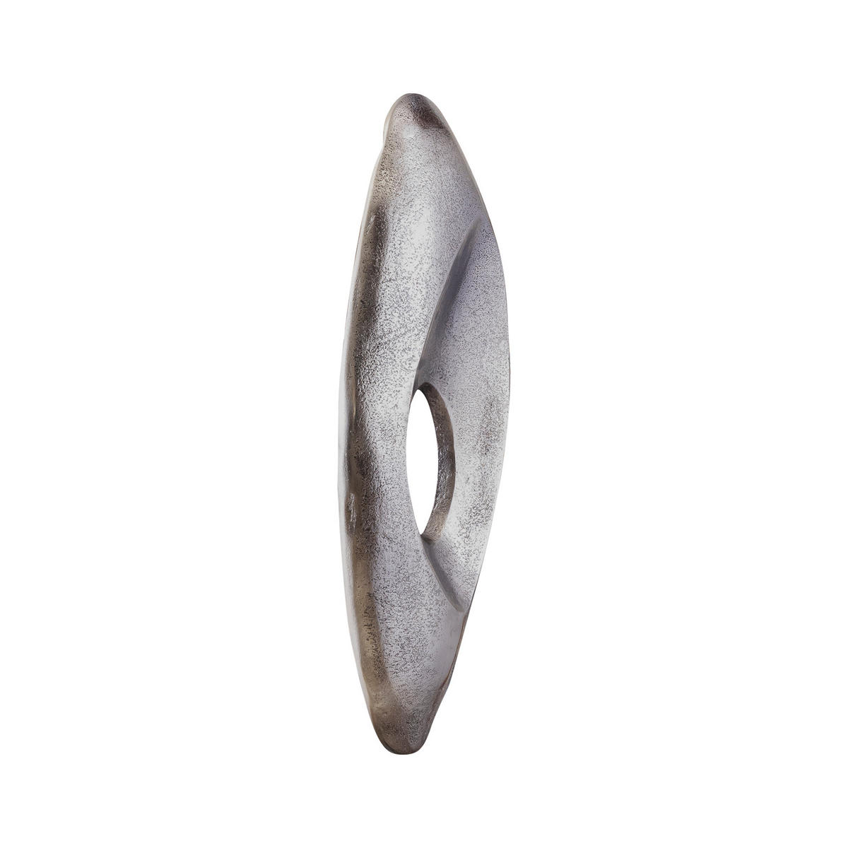 WANDPANEEL Kellaine Silber 19/4/43cm - Silberfarben, Metall (4/43/19cm) - PTMD Collection