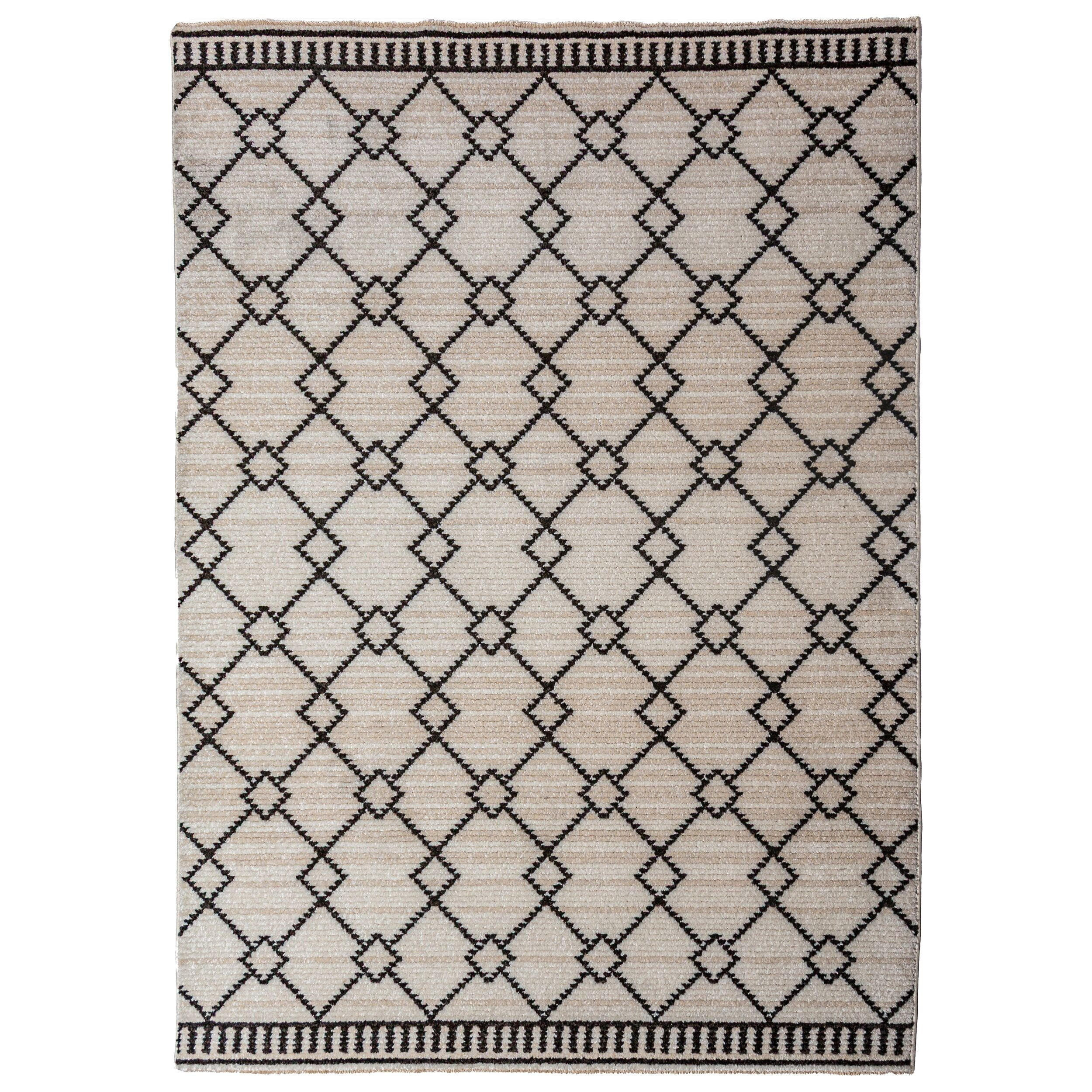 KURZFLORTEPPICH PERRAN, im Berber-Stil, Weiß, 200 x 300 cm - Weiß, Textil (200/300cm) - KADIMA DESIGN