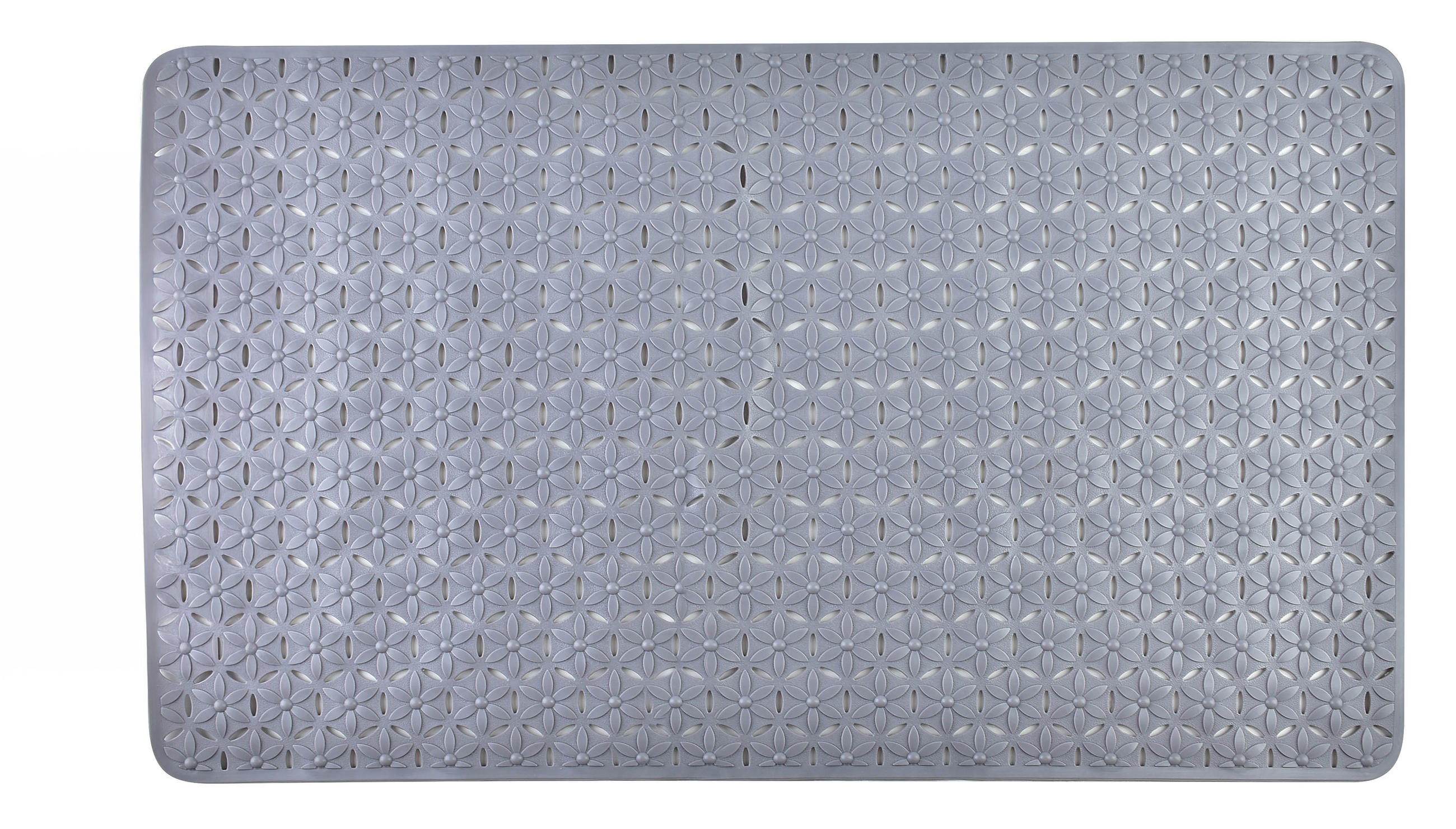 BADTEPPICH Zac Grau 76/43/2 cm Textilien - Grau, Textil (43/76cm) - Mondex