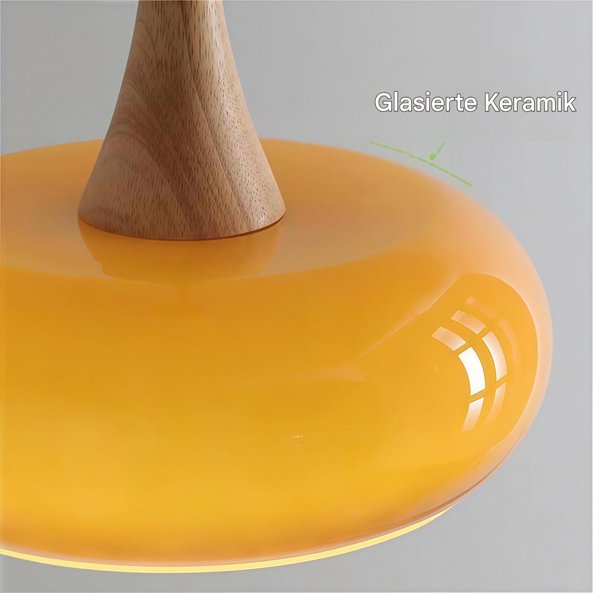 PENDELLEUCHTE Modern Orangenglas Vintage - Orange, Glas (10/28/10cm) - Authentics