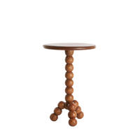 BEISTELLTISCH Veglio Braun 35/35/54 cm - Braun, Holz (35/35/54cm) - Light & Living