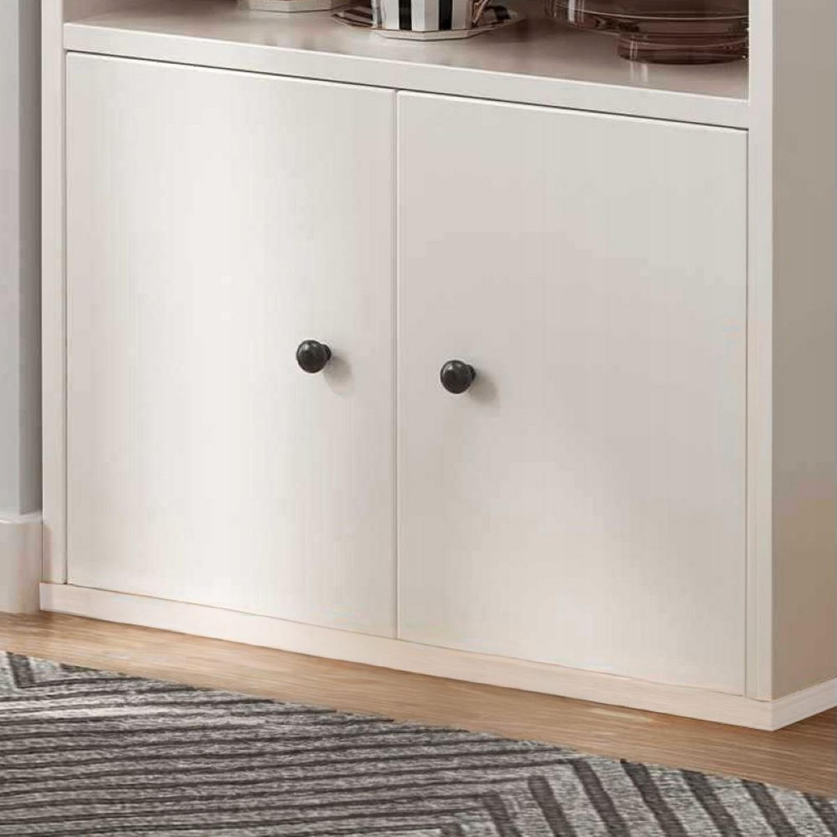 BÜCHERREGAL, weiß 60/34/56 cm - Weiß, Holzwerkstoff (34/56/60cm) - Rebiko
