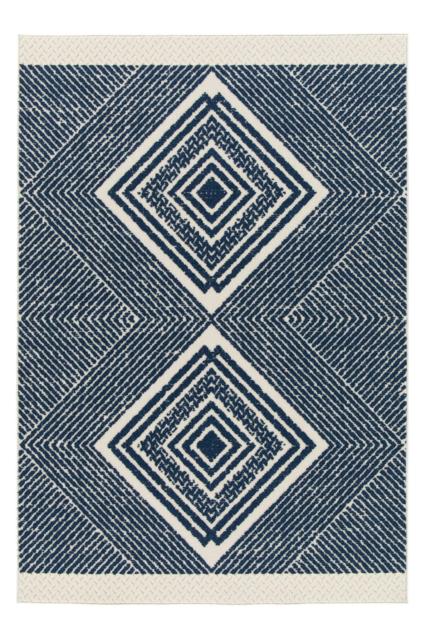 TEPPICH für Innen und Außen blau - Blau, Textil (160/230cm) - AFK Living