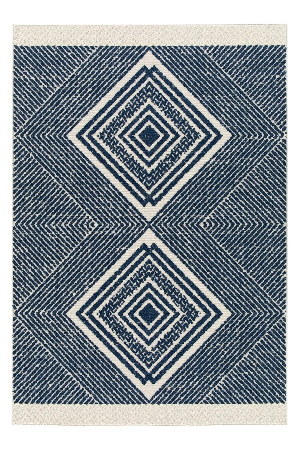 TEPPICH für Innen und Außen blau - Blau, Textil (160/230cm) - AFK Living
