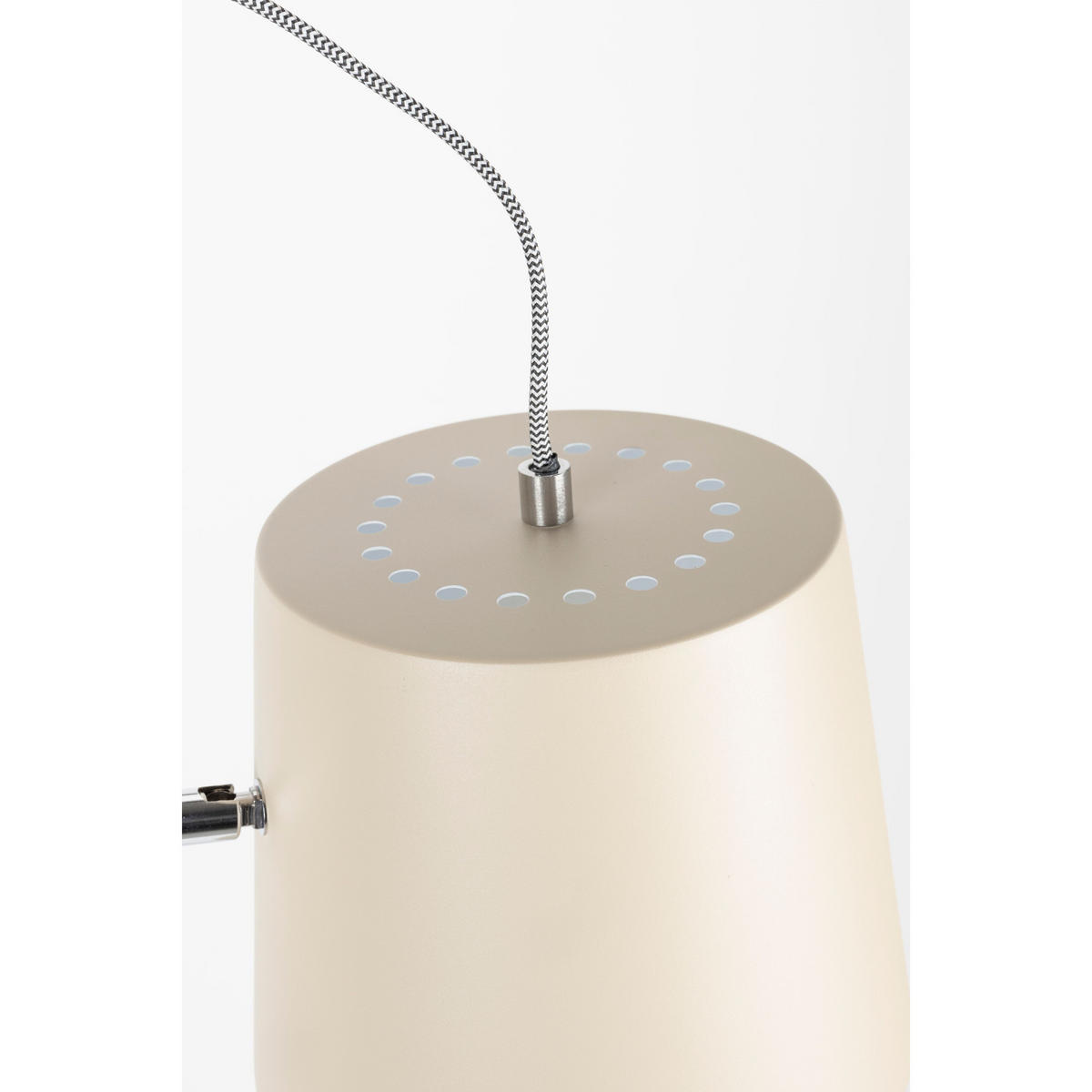 STEHLAMPE Buckle Head Beige - Beige, Metall (38/38/150cm) - Zuiver