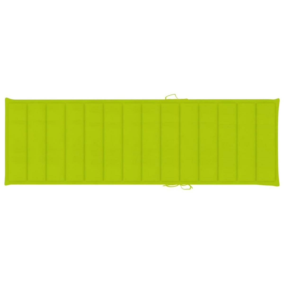 SONNENLIEGE mit Auflage Akazie Massivholz - Grau, Holz (68/86/200cm) - furnicato