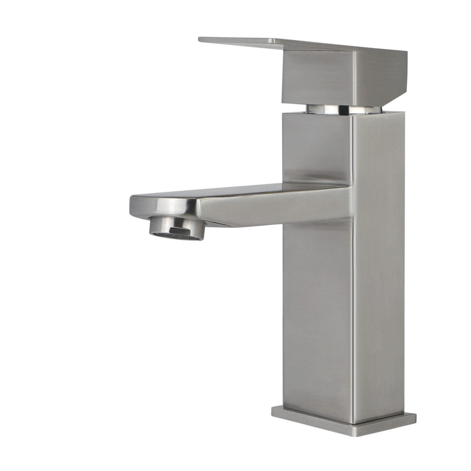 ZMH Waschtischarmatur Silber 0.5x17.3x16.2 cm