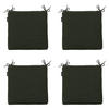 SITZKISSEN Canvas 40/40 cm 4er-Set - Grün, Textil (40/4/40cm) - Madison