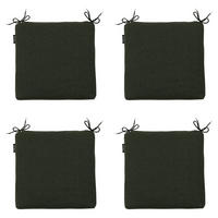SITZKISSEN Canvas 40/40 cm 4er-Set - Grün, Textil (40/4/40cm) - Madison