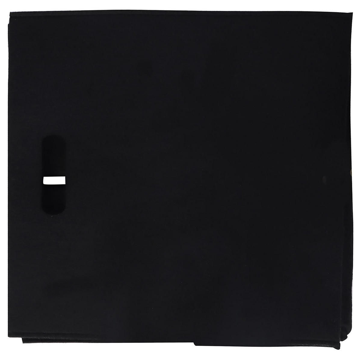 FALTBOX FELT 2ER-SET - Schwarz, Textil (32/32/32cm) - IDIMEX