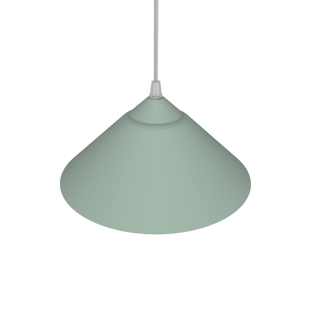 HÄNGELEUCHTE - Grün, Metall (25/25/10cm) - Lumicom