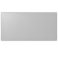 SCHREIBTISCHPLATTE 100/200/2,5 cm in Grau - Grau, Holzwerkstoff (100/200/2.5cm) - bümö