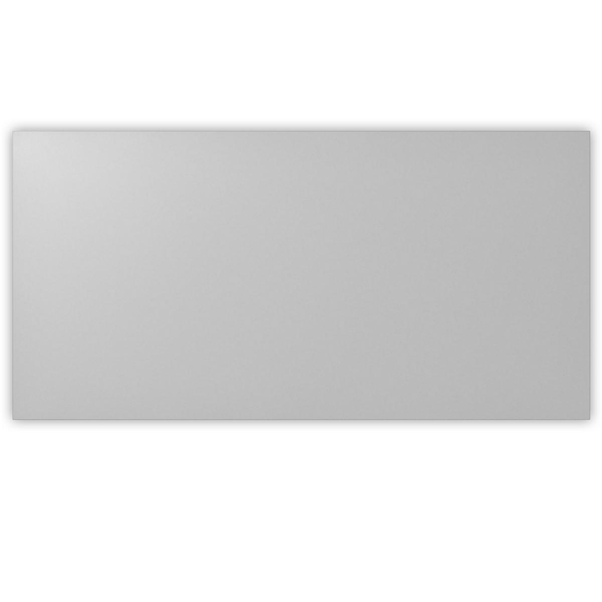 SCHREIBTISCHPLATTE 100/200/2,5 cm in Grau - Grau, Holzwerkstoff (100/200/2.5cm) - bümö