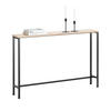 KONSOLENTISCH Holz - Naturfarben, Holz/Metall (20/120/80cm) - SoBuy