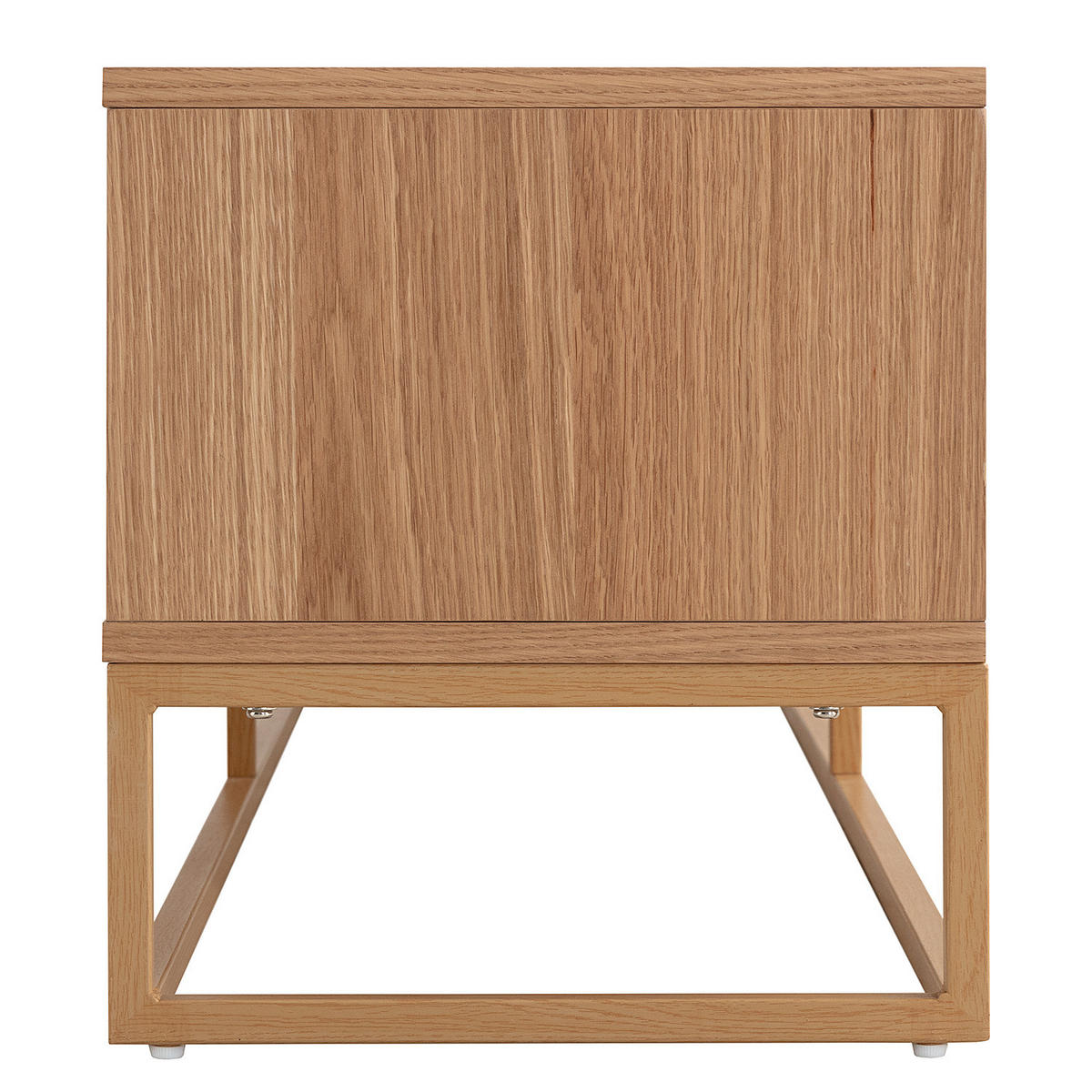 TV-LOWBOARD - Echtholzfurnier - Eichefarben, Holzwerkstoff (180/45/40cm) - home24