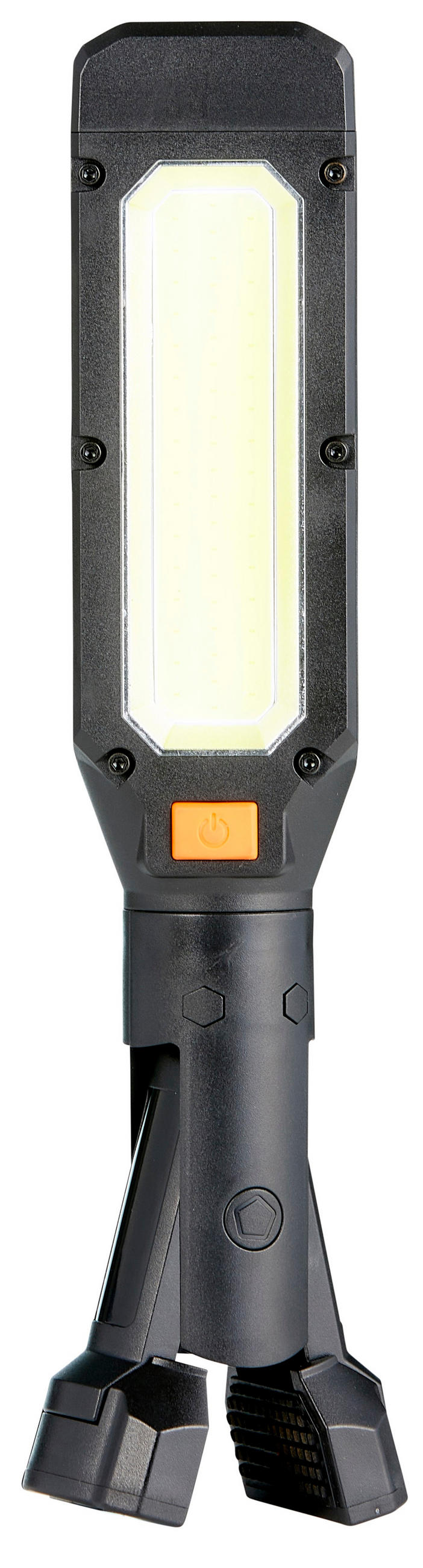 LED-ARBEITSLAMPE - kabellos mit Magnethalterung und Haken für Werkstatt, Camping und Renovierung - Schwarz, Kunststoff (6/32/5cm) - Northpoint