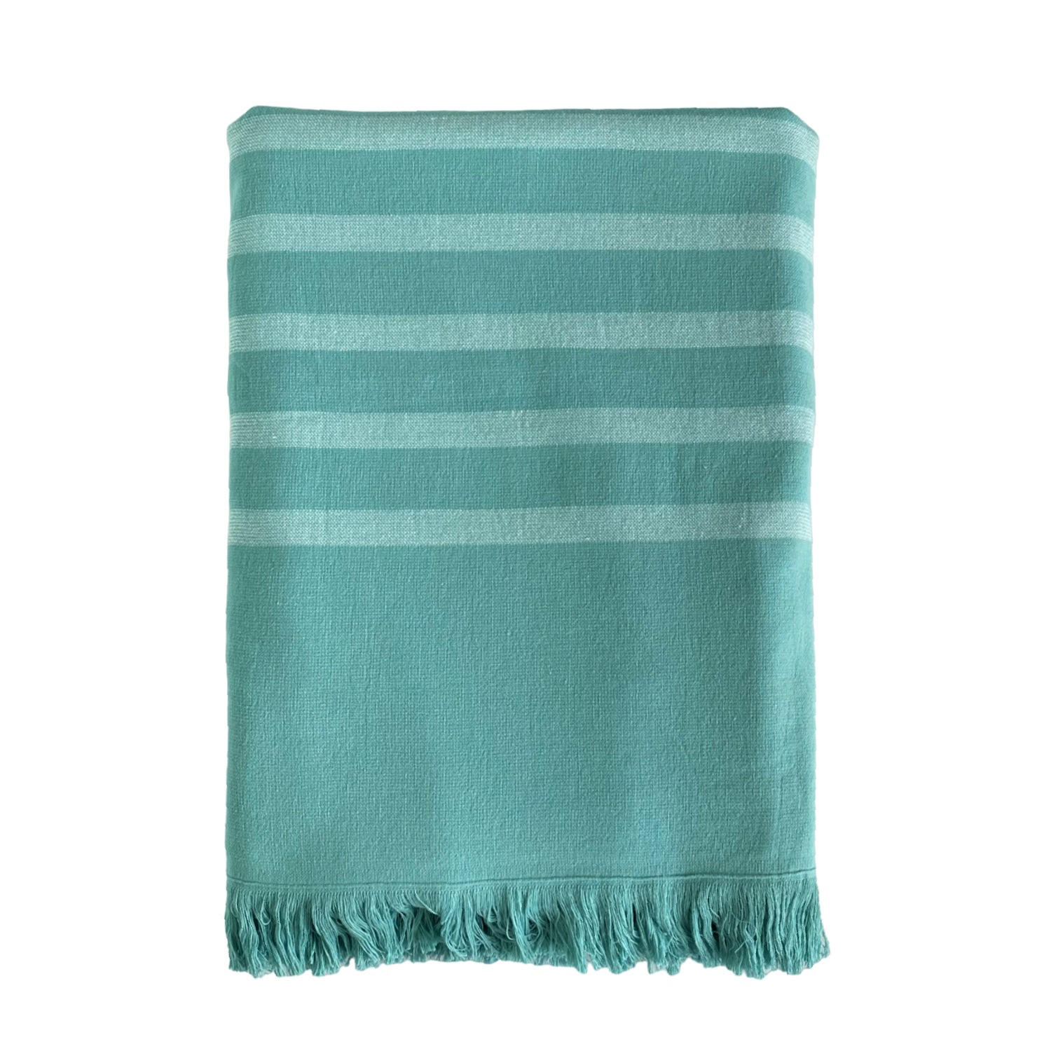 HAMAMTUCH mit Frotteefutter Alanya Lake 90x160 400g/m² - Blau, Textil (90/160cm) - LE COMPTOIR DE LA PLAGE