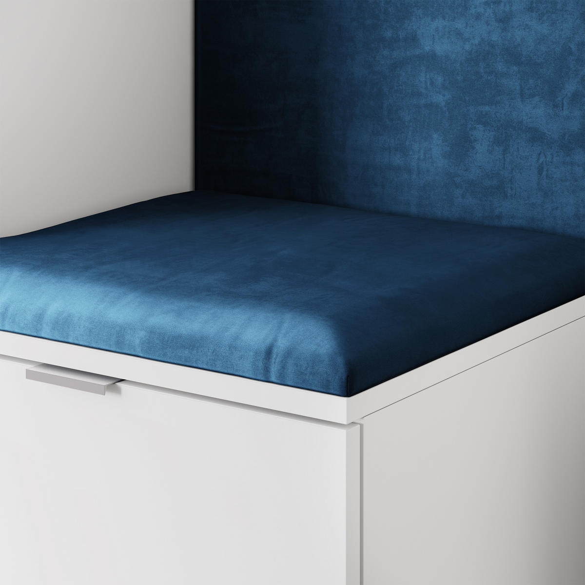 GARDEROBENSCHRANK VIRA 95/181/51 cm Modern Garderobe-Set Kaschmir - Kaschmir/Blau, Holzwerkstoff (95/181/51cm) - MASSENO