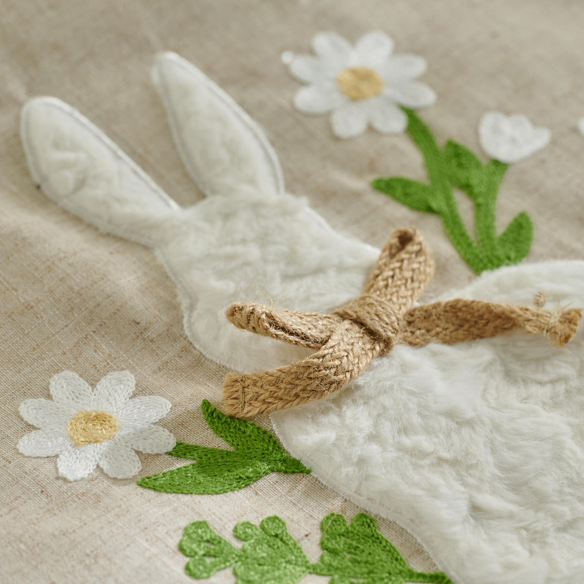 TISCHLÄUFER Olmo - Beige, Textil (180/40/1cm) - home&you