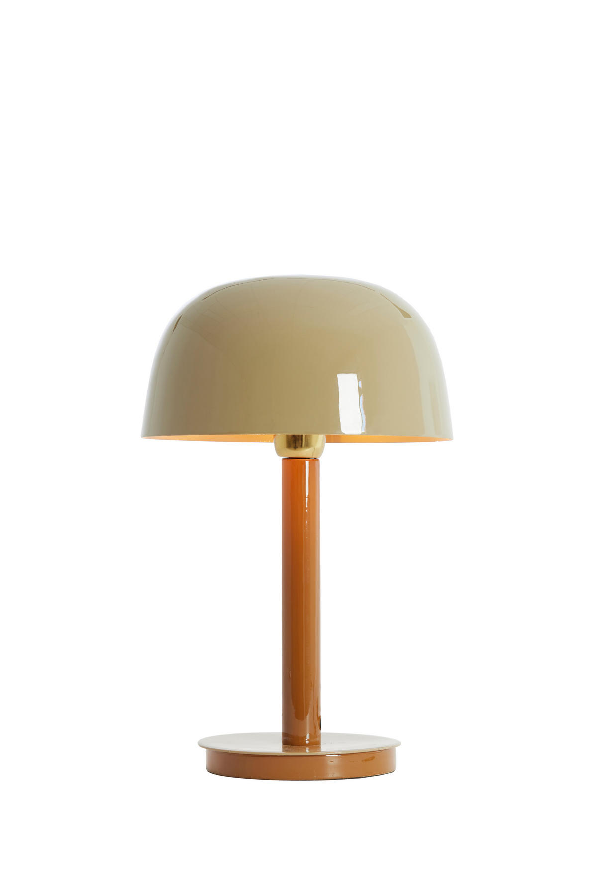 TISCHLAMPE Marivet Braun 25/25/37 cm - Braun, Metall (25/25/37cm) - Light & Living