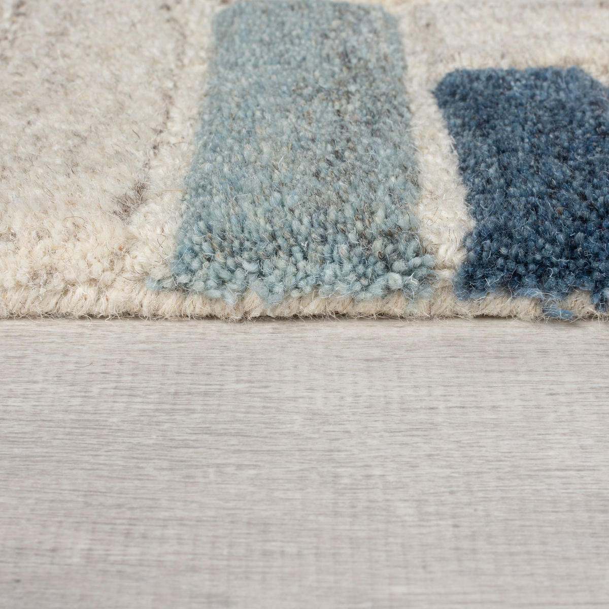 WOLLTEPPICH ESK, geometrisch, Florhöhe 10 mm, Bunt, 60 x 230 cm - Multicolor, Textil (60/230cm) - KADIMA DESIGN