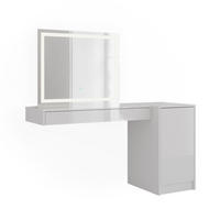 TOALETNÍ STOLEK Sherry Bílá - bílá, kompozitní dřevo (100/12/40.1cm) - Vicco