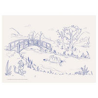 POSTER Disney - Hundred Acre Peaceful Day - Beige, Papier (30/40/0.1cm) - Poster&Frame