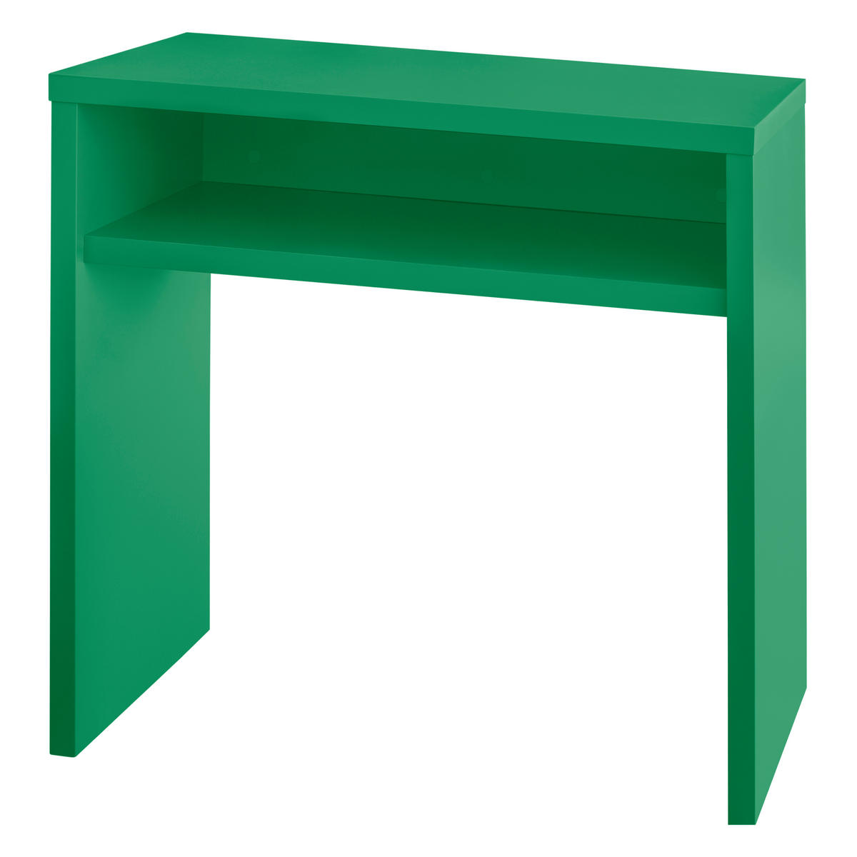 KONSOLE Widerstandsfähig, MDF 3 cm, smaragdgrün, 80/ 30 cm GERALDINE - Smaragdgrün, Holzwerkstoff (30/80/75cm) - RNT By Really Nice Things