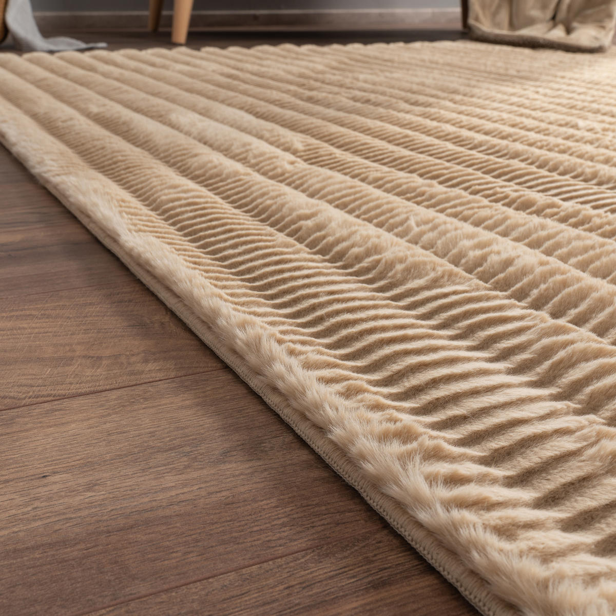 HOCHFLORTEPPICH 200/280 cm Arnheim 743 - Beige, Textil (200/280cm) - Paco Home