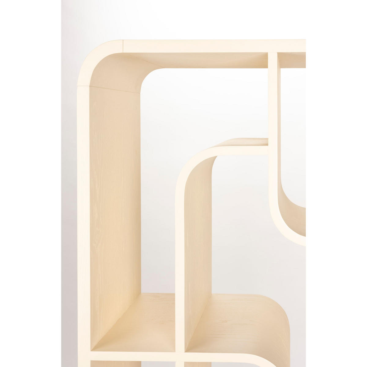 STANDREGAL Seven Hoch Holz Beige - Beige, Holz (60/160/35cm) - Zuiver